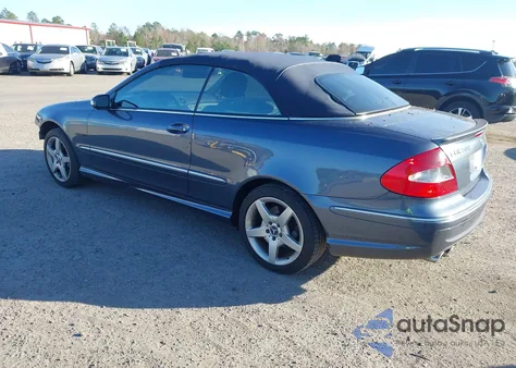 2006 Mercedes-Benz Clk 500 из США, поврежденный, VIN WDBTK75F06T073047
